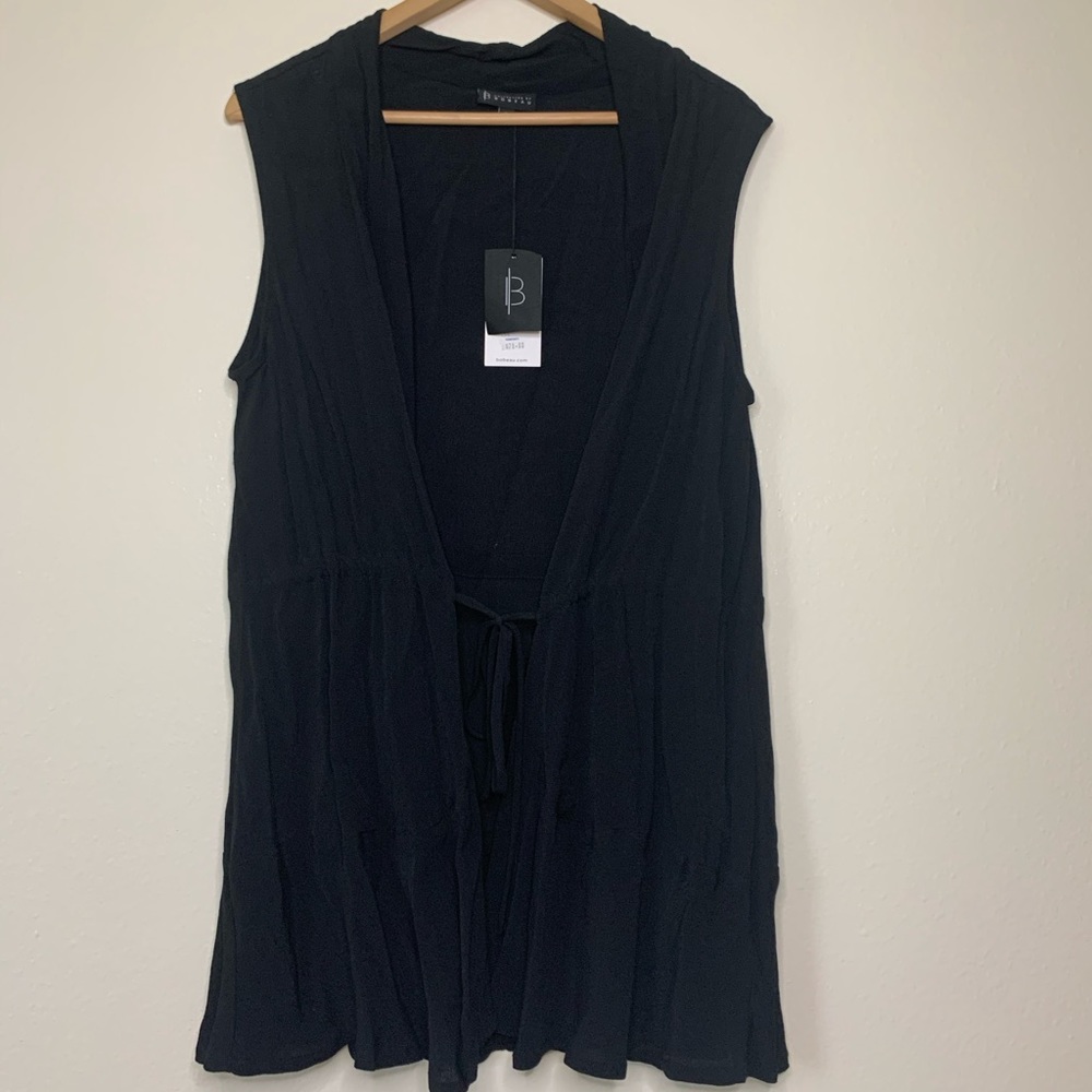 Collection by bobeau | Sleeveless Cardigan | Large